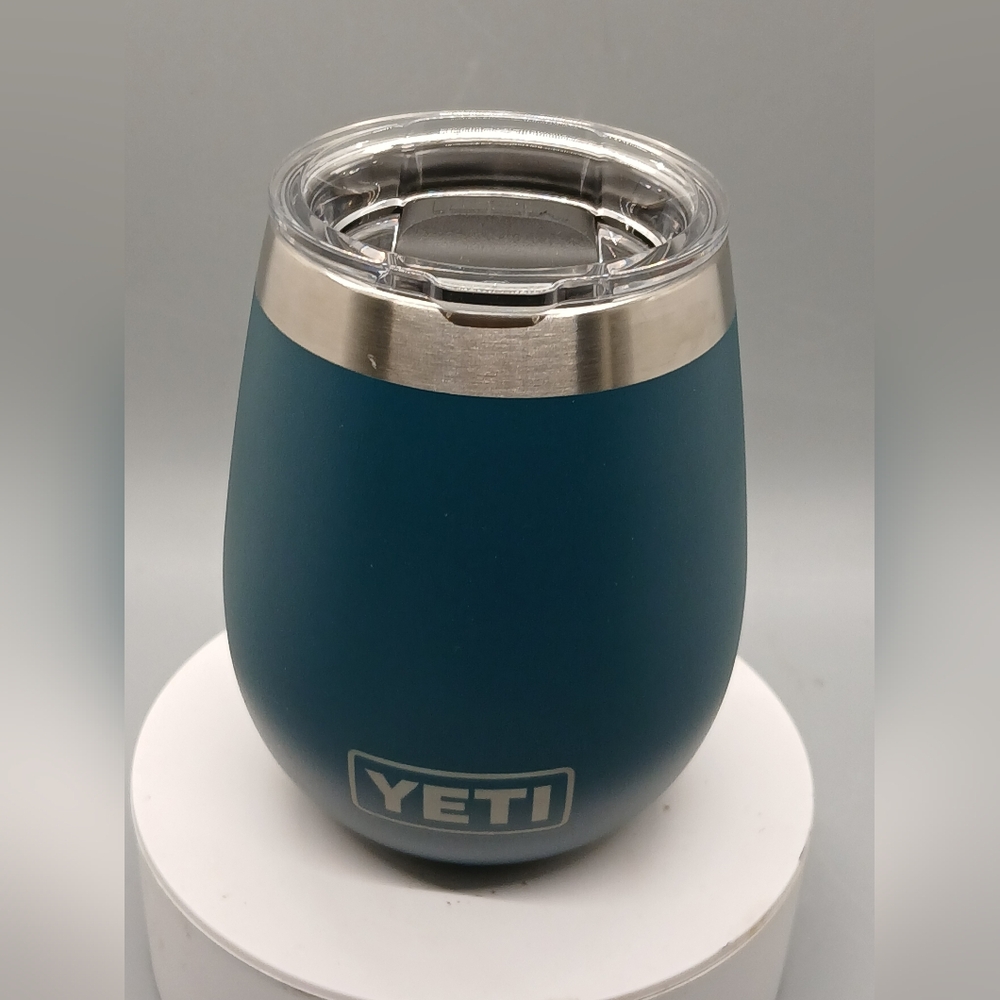 YETI Blue Stainless Steel Tumbler
